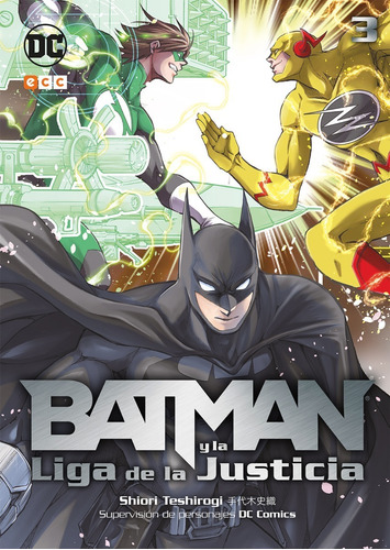 Manga Batman Y La Liga De La Justicia Vol.03 De 4 (ecc)