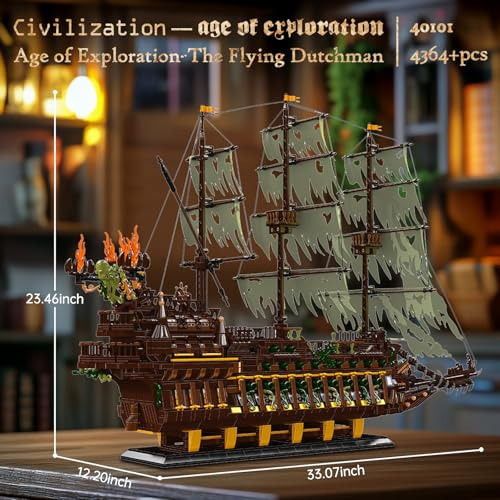 Jmbricklayer Juego De Construcción De Barcos Piratas Para