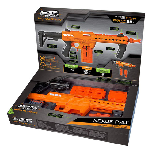 Pistola Nexus Pro Ultimate Dart Blaste 32 Piezas