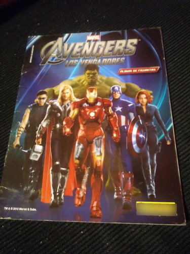 Album Avengers Completo Impecable Suplemento Complet