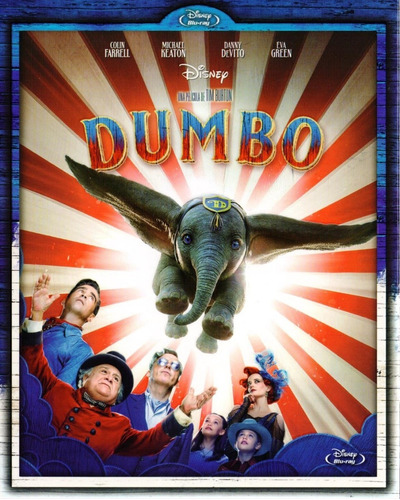 Dumbo 2019 Tim Burton Pelicula Blu-ray 