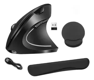 Mouse Vertical Inalámbrico 2.4g Bluetooth Ratón Ergonómico