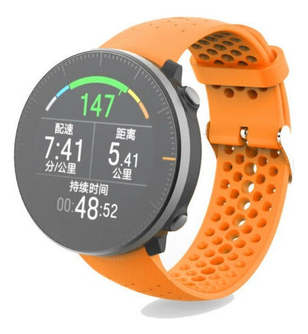 Correa De Reloj De Silicona For Polar Vantage M Smart Watch