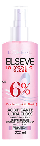 Elseve Kit Glycolic Gloss Shampoo E Condicionador 1250g