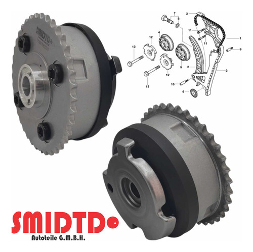 Engranes Arbol Levas Admision Escape Bmw M235i 3.0 14-16