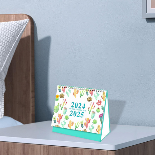 H Calendário De Mesa Permanente De 2024 A 2025, Destacável