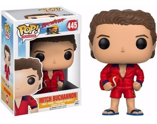 Funko Pop! Television Baywatch Mitch Buchannon #445