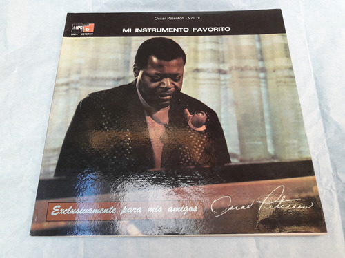 Oscar Peterson - Mi Instrumento Favorito - Lp Vinilo Kktus