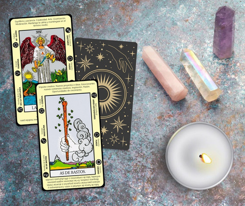 Tarot Rider Waite Principiantes Interpretado+morral+pendulo
