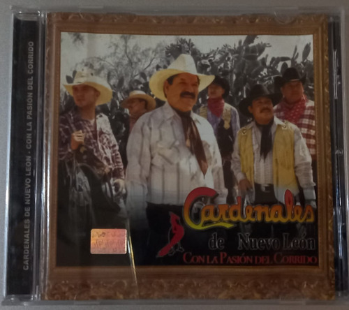 Los Cardenales De Nl - Con La Pasion Del Corrido (cd Origina