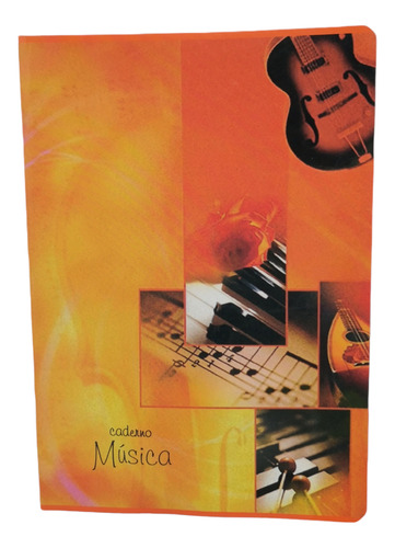 Libreta Cuaderno Musica Pentagramado Notas Musicales Cocido
