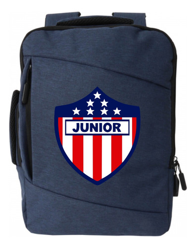 Morral Espalda Junior Barranquilla Maleta Portafolio Azul