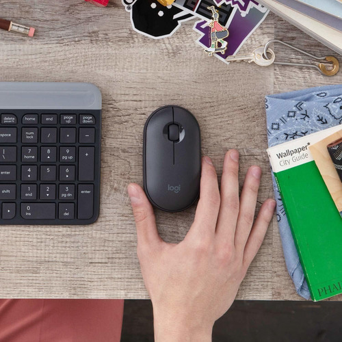 Ratón Inalámbrico Portátil Logi Pebble M350 Con O ...