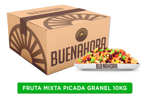 Fruta Deshidratada Mixta Picada Caja 10 Kg