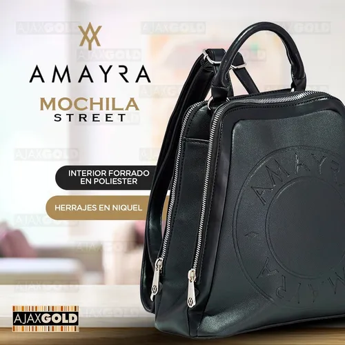 Mochila Mujer Eco Cuero Premium Colores