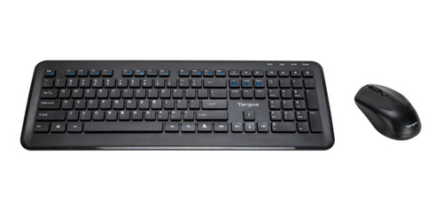 Kit Mouse Y Teclado Targus Km610 Es Negro