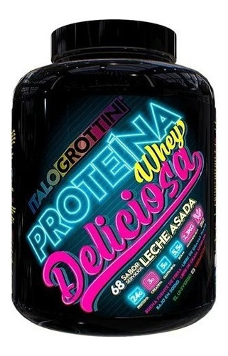 Proteina Whey Deliciosa Leche Asada 2.3 Kg 5.2lb