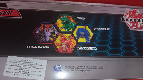 Bakugan Figuras Collector 4 Pack Spin Master Dragonoid (Usado)