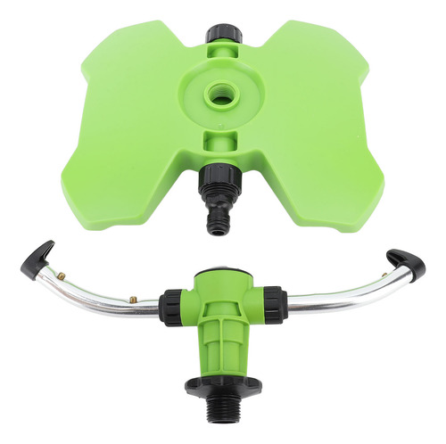 Aspersor De Jardín Automático Para Césped Con 2 Brazos Girat