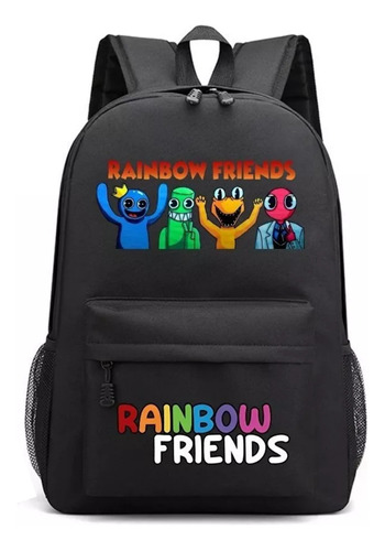 2022 Mochila Con Accesorios Rainbow Friends 3 Pcs