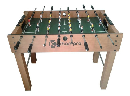 Futbolín Futbolito En Madera Pequeño 60cm De Mesa Khan Pro