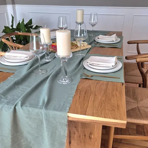 comprar Camino Rústicos Xl Para Mesa De Comedor Gasa 100% Algodón