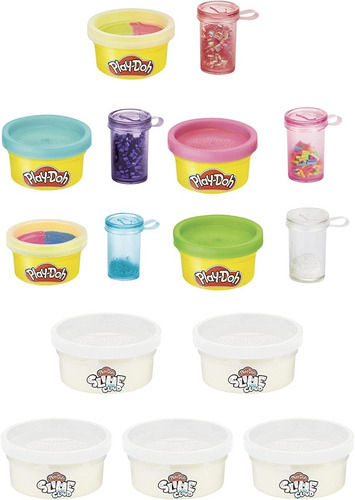 Imagen 4 de 10 de Play Doh Mixing Studio Cloud Slime Masa Para Moldear F1527