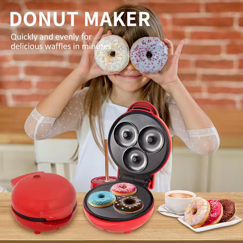 Mini Donuts Para Hacer 3 Waffles De Dulces De Donuts
