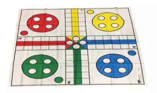 Jumbo Ludo Board Game by S&S Worldwide