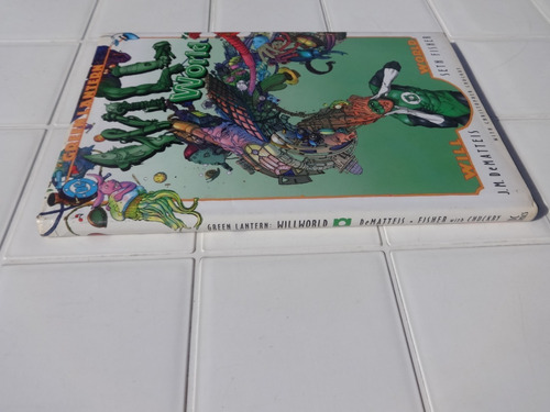 Green Lantern Will World - J.m. Dematteis - Seth Fisher - Capa Dura - 2001 (Usado)
