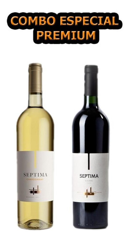 Vinos Promocion Combo X2 Septima Chardonnay Malbec