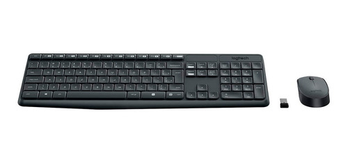 Combo Teclado E Mouse Logitech Wireless Mk235