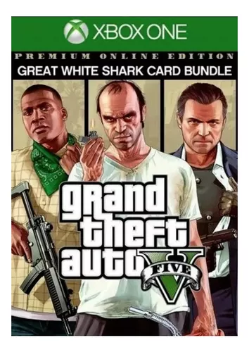 Grand Theft Auto V Edição Premium Bundle Gta 5 (25 Dígitos)