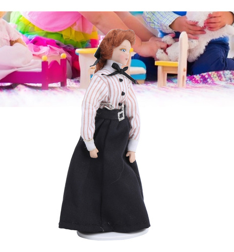 .. Doll Toy 1:12 En Miniatura Para Mujer, Modelo De