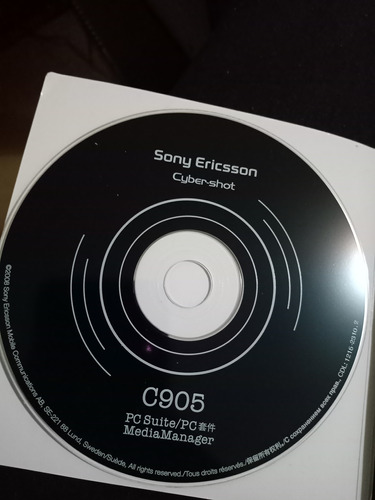 Cd Programa Sony Pc Suite Sonyericsson