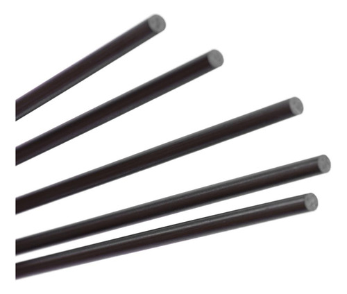 5 Unidades De Tubo De Fibra De Carbono Barras Rc Aeroplano