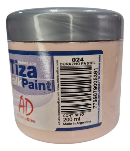 Pintura A La Tiza, Chalk Paint Ad 200ml. Serviciopapelero
