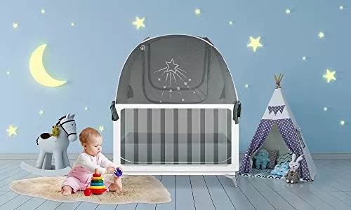 Red de cuna australiana - Tienda de campaña para cuna para evitar que el  bebé salga - Mosquitera a prueba de niños pequeños