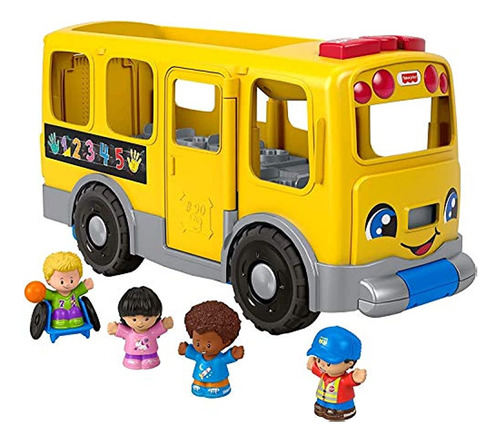 Fisher-price Little People Big Yellow Bus, Juguete Musical P