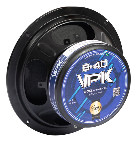 Par Alto Falante Qvs 8 Polegadas 800watts 8-40vpk 4 Ohms Tri