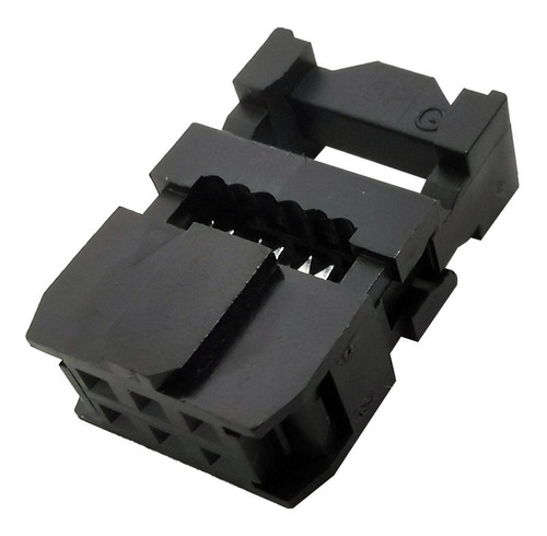 Pack 10 Conector Polarizado Hembra Idc 6 Pines 2x3p [ Max ]