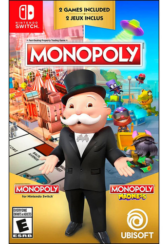 Imagen 1 de 10 de Monopoly Nintendo Switch Juego Fisico Original Sellado Nuevo