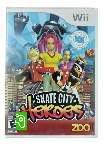 Skate City Heroes Juego Original Nintendo Wii (Reacondicionado)