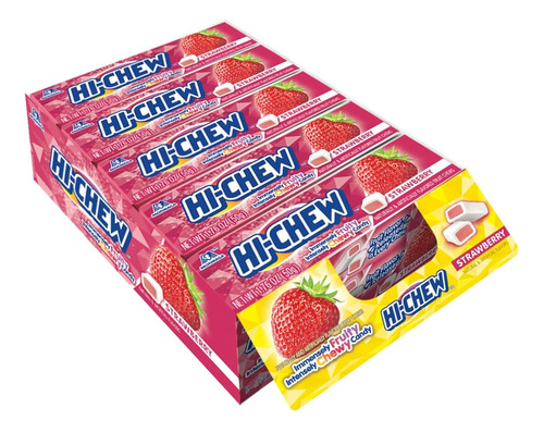 Hi-chew - Dulces Japoneses De Frutas Masticables 50g 15-pack