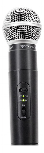 Rockville Rwm4200vh Cuadruple Microphone System...
