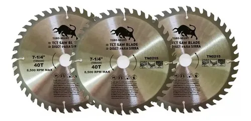 comprar 3 Uds Disco De Corte Sierra Circular Para Madera 40 Dientes