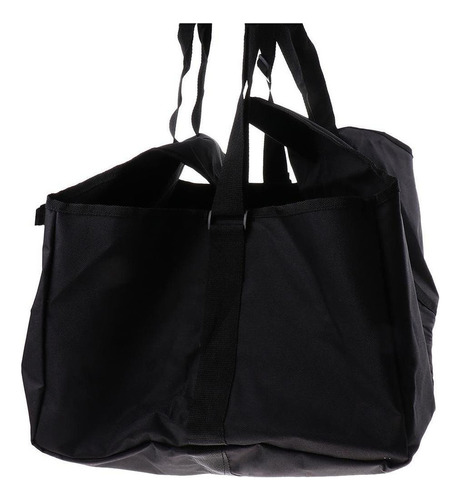 Log Carrier Bag Outdoor Accessories Black