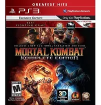 Comprar Mortal Kombat Komplete Edition Ps3 - Juego Físico Original