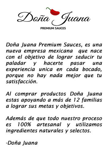 Salsa Macha Dona Juana Con Arándanos Y Semillas 300g