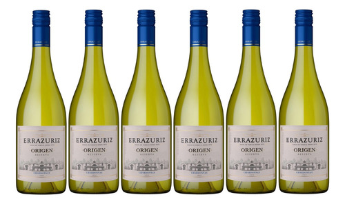 Vinho Errazuriz Origen Reserva Chardonnay 750 Ml Kit 6 Un
